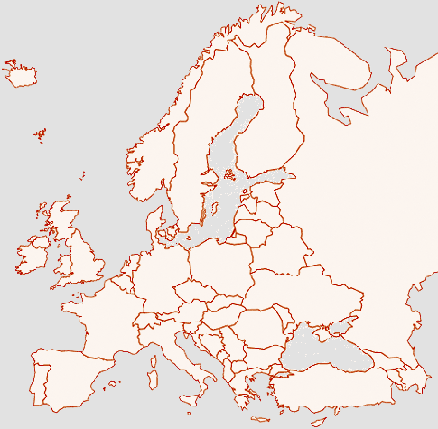 mapa de europa. SuberTres - Mapa de Europa